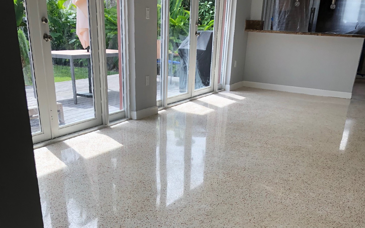 Terrazzo Floor Cleaning & Polishing Services